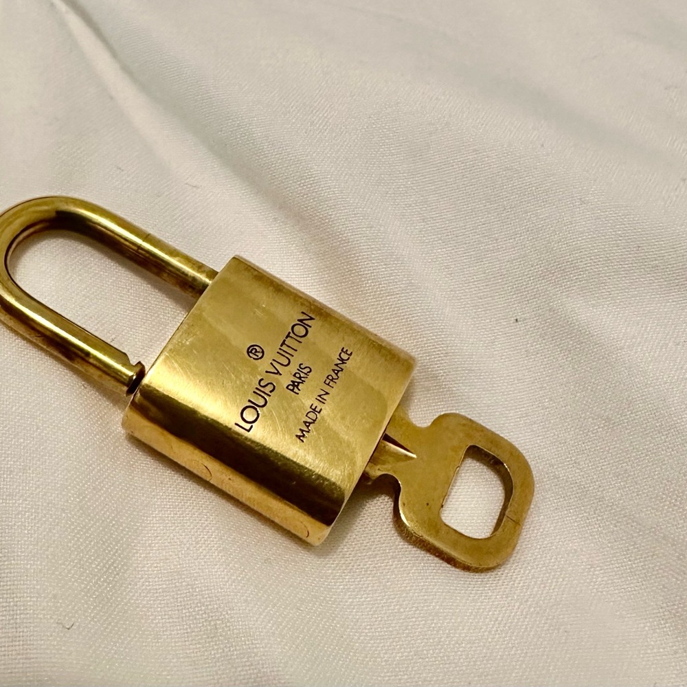Louis Vuitton Gold Padlock